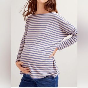 Hatch Long Sleeve Tee (gold/cream stripe)